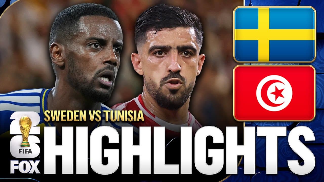 Sweden vs. Tunisia thumbnail