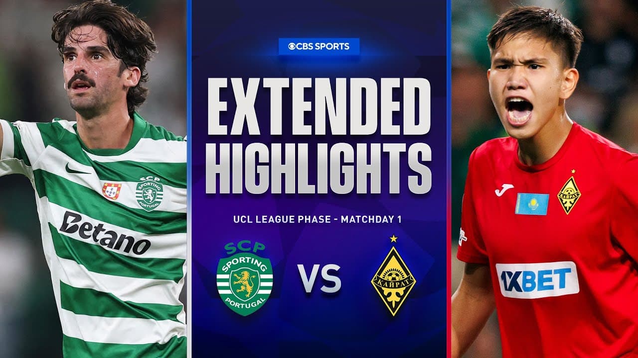 Sporting CP vs. Kairat Almaty thumbnail