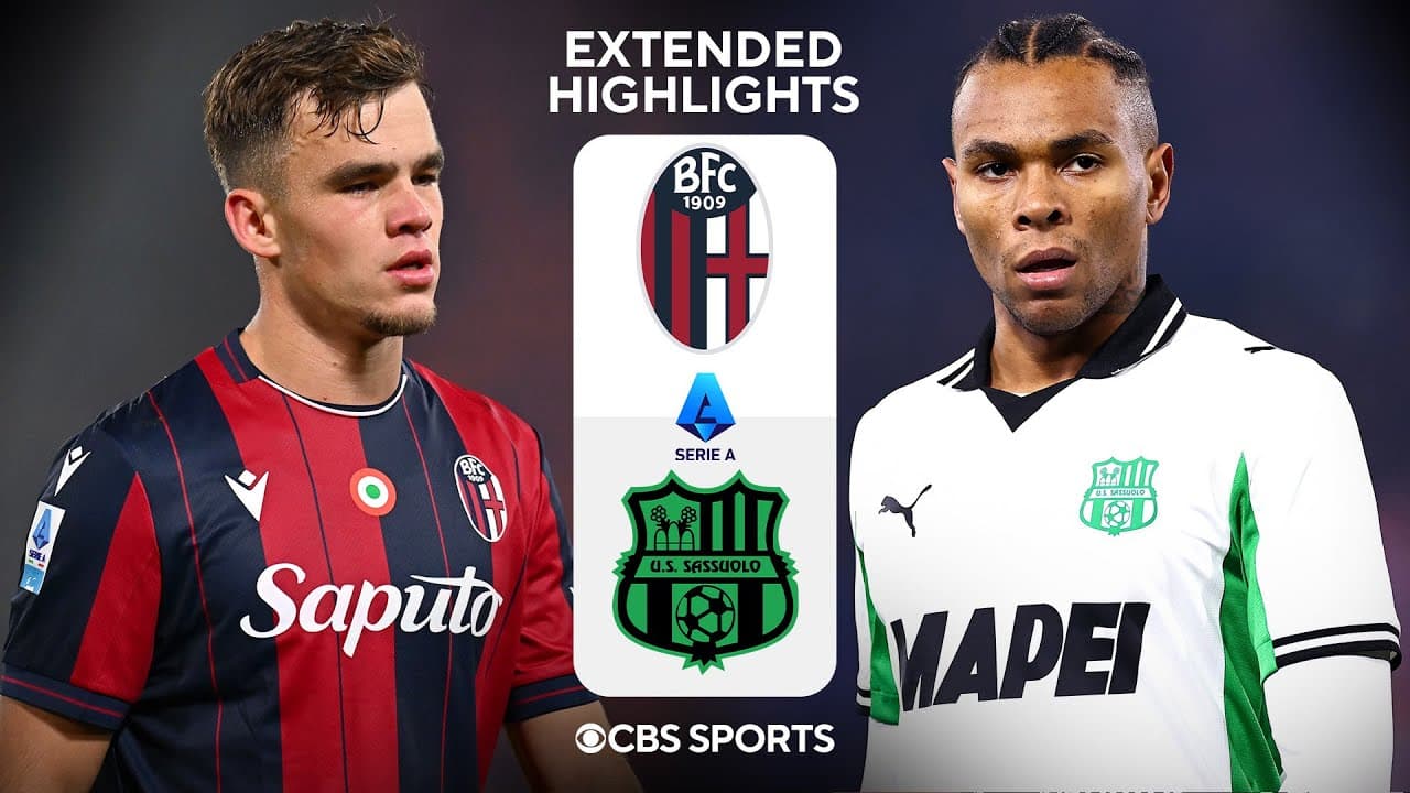 Bologna vs. Sassuolo thumbnail