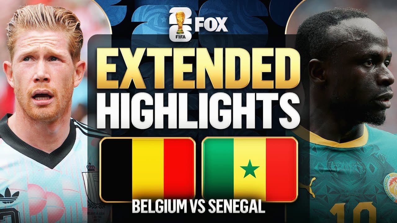 Belgium vs. Senegal thumbnail