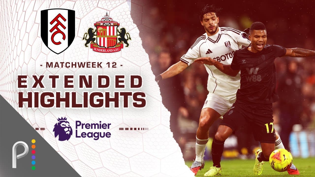 Fulham vs. Sunderland thumbnail