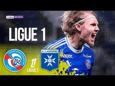 Strasbourg vs. Auxerre thumbnail