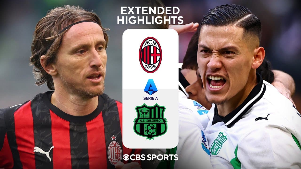 AC Milan vs. Sassuolo thumbnail