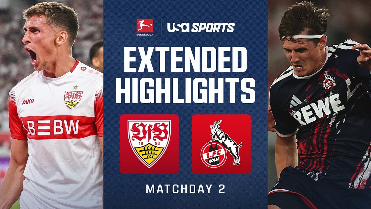 VfB Stuttgart vs. FC Cologne thumbnail