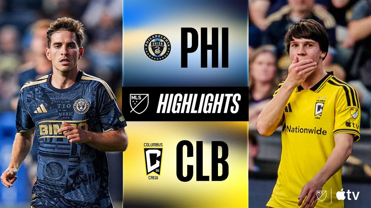 Philadelphia Union vs. Columbus Crew thumbnail