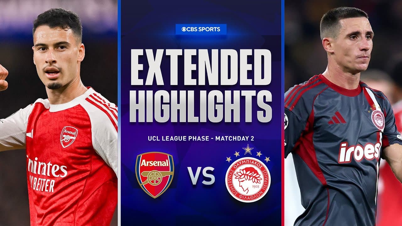 Arsenal vs. Olympiacos thumbnail