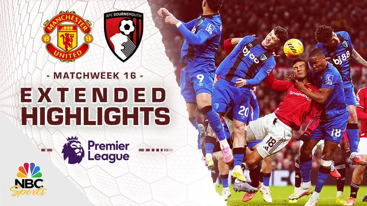Manchester United vs. Bournemouth thumbnail