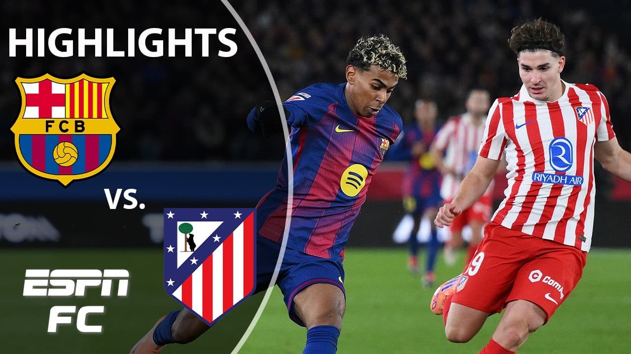 Barcelona vs. Atletico Madrid thumbnail