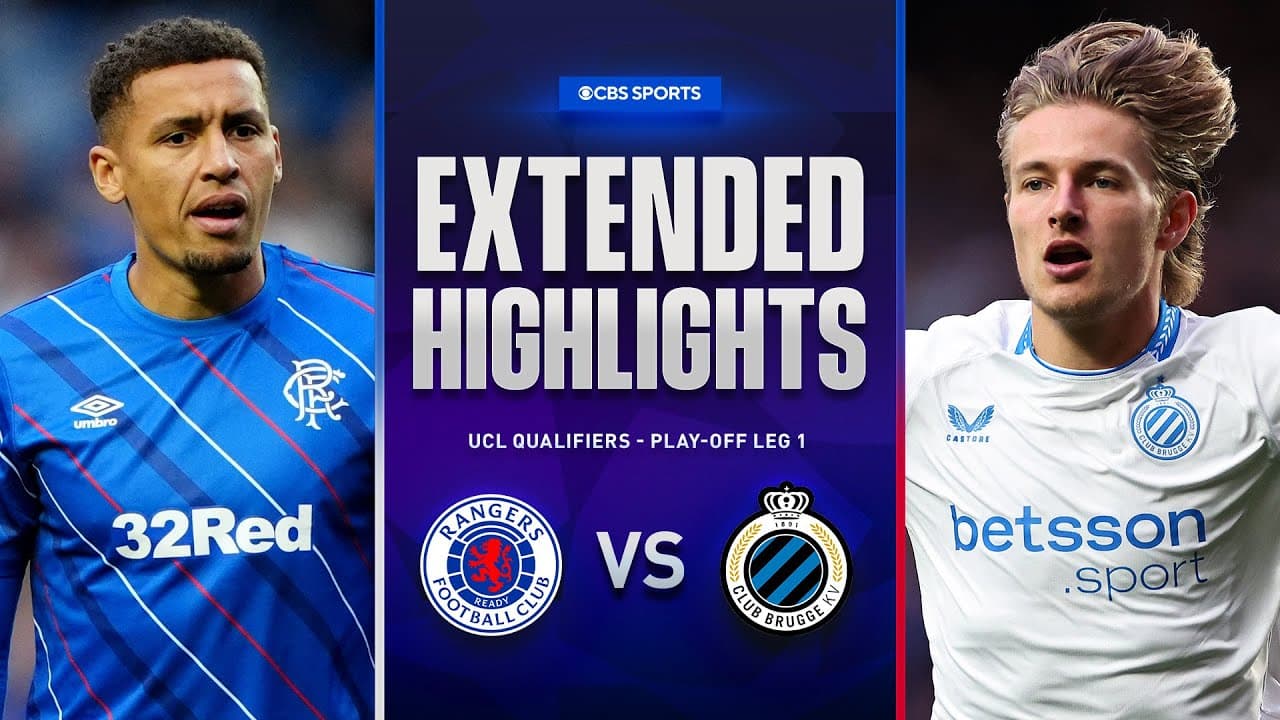 Rangers vs. Club Brugge thumbnail