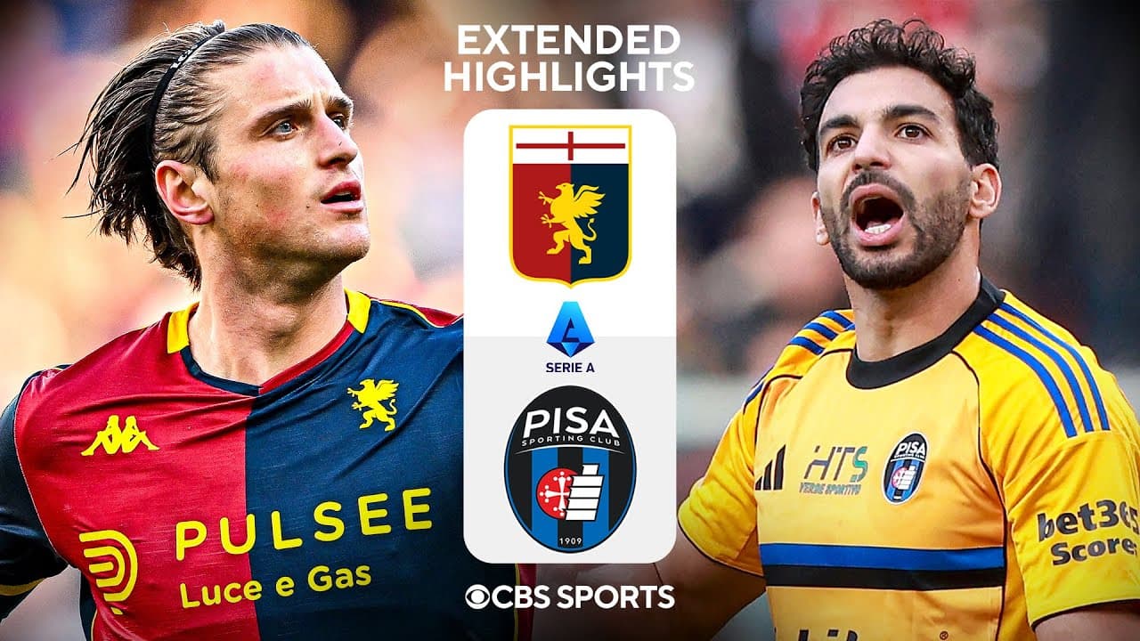 Genoa vs. Pisa thumbnail