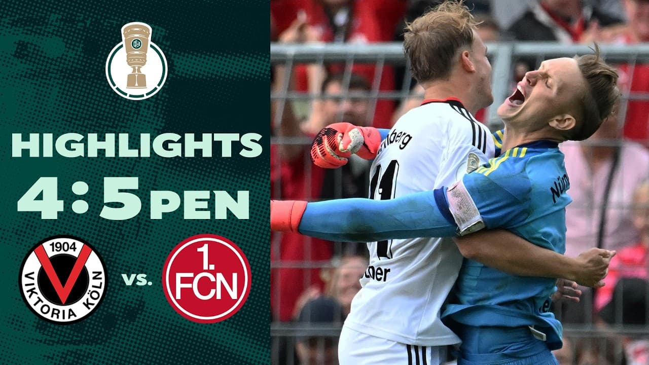 FC Viktoria Köln vs. 1. FC Nürnberg thumbnail