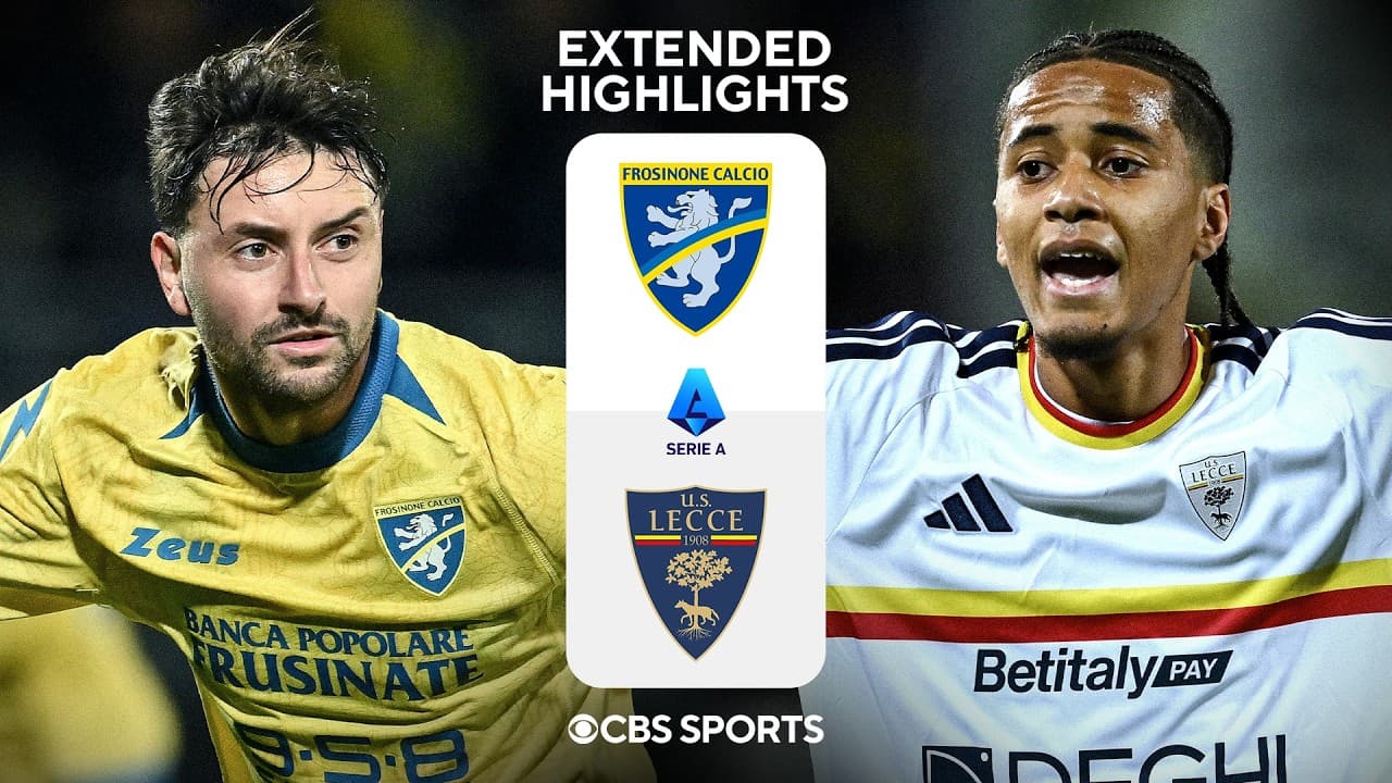 Frosinone vs. Lecce thumbnail