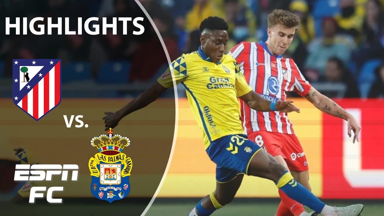 Las Palmas vs. Atletico Madrid thumbnail