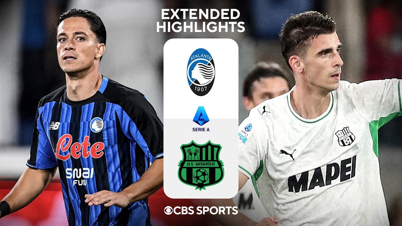Atalanta vs. Sassuolo thumbnail