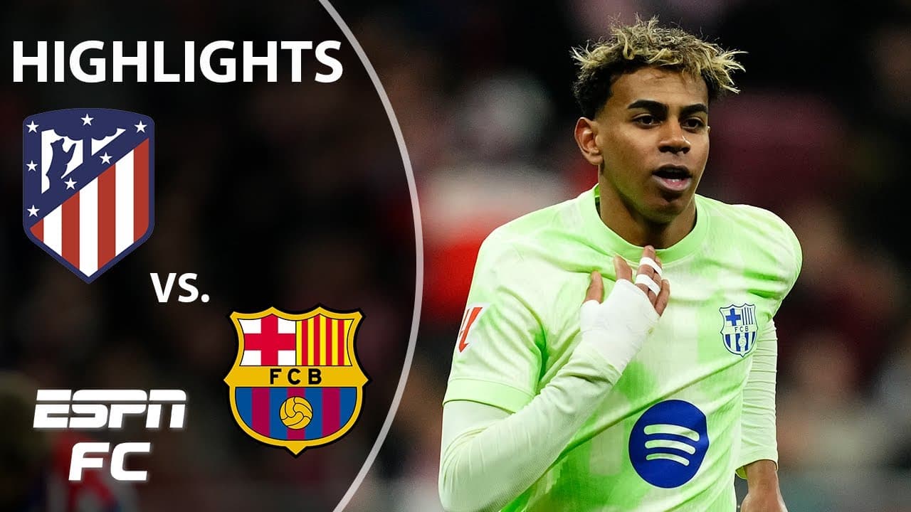 Atletico Madrid vs. Barcelona thumbnail
