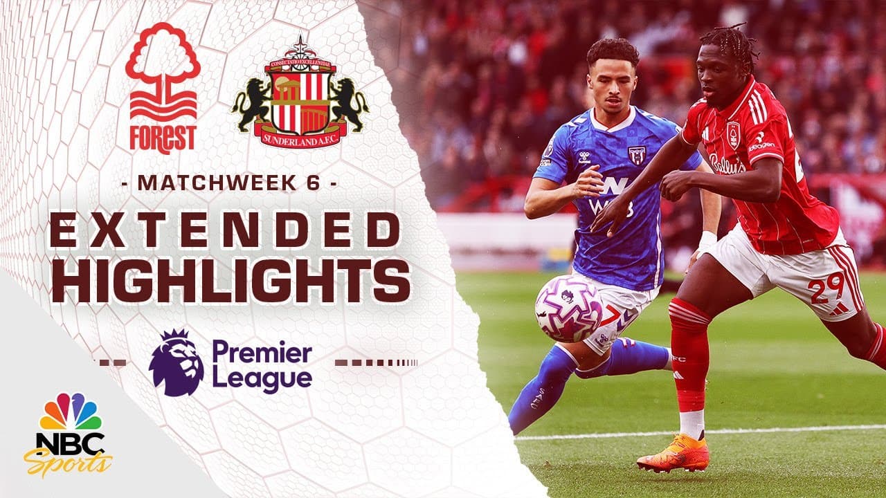 Nottingham Forest vs. Sunderland thumbnail