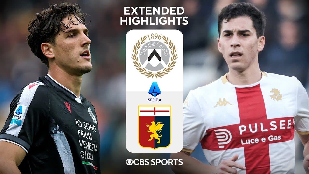 Udinese vs. Genoa thumbnail