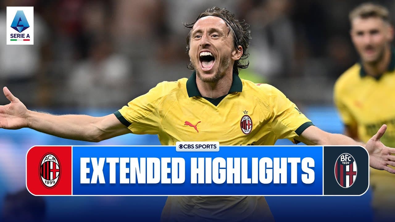 AC Milan vs. Bologna thumbnail