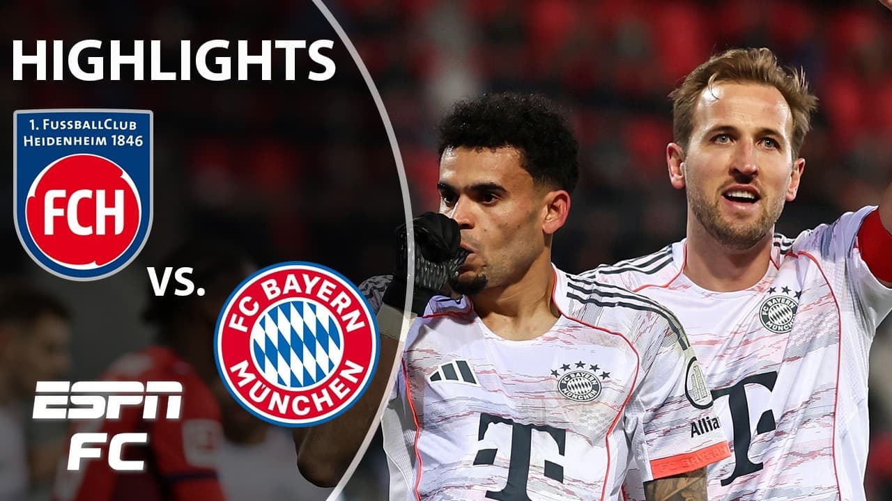 Heidenheim vs. Bayern Munich thumbnail