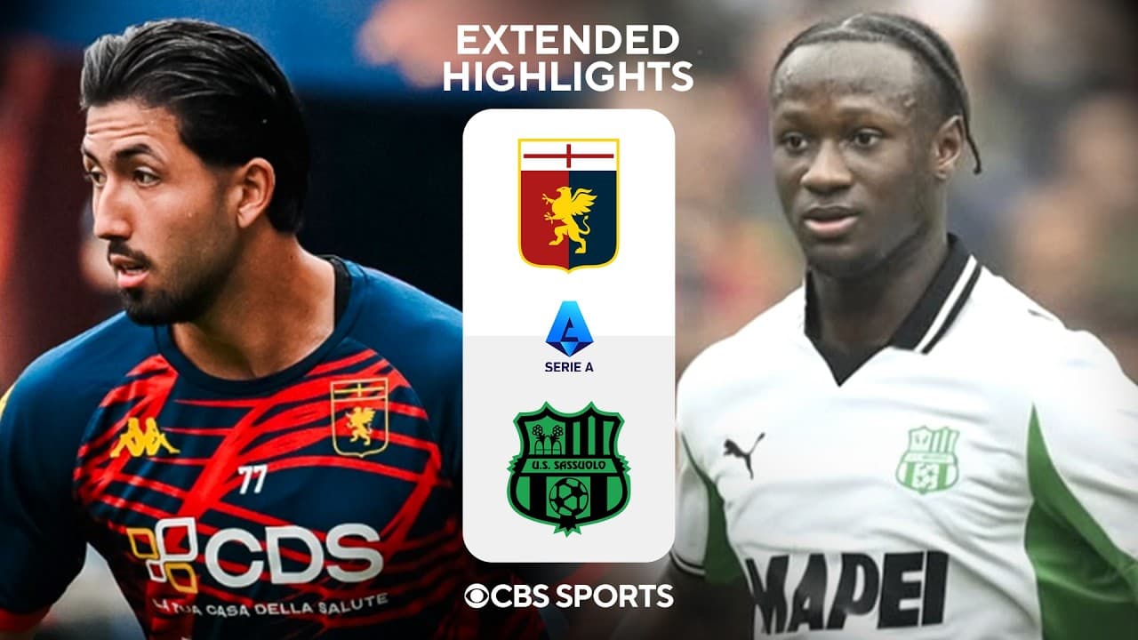 Genoa vs. Sassuolo thumbnail