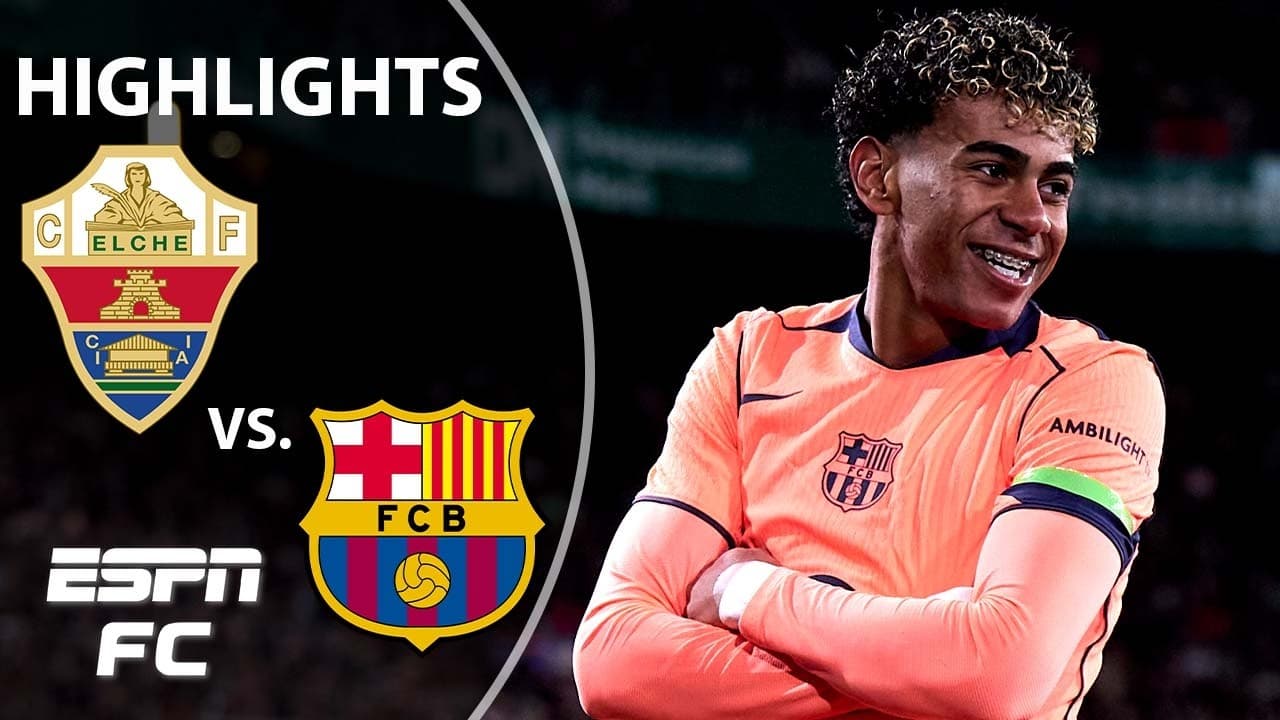Elche vs. Barcelona thumbnail