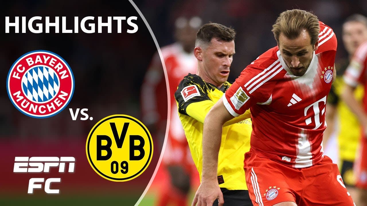 Bayern Munich vs. Borussia Dortmund thumbnail