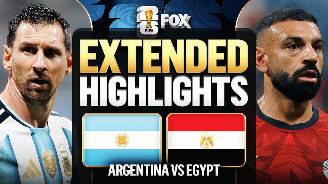 Argentina vs. Egypt thumbnail