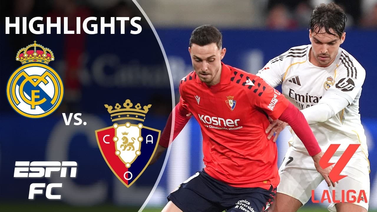Real Madrid vs. Osasuna thumbnail