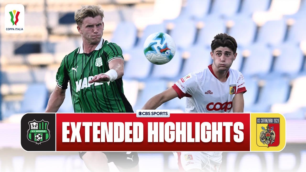 Sassuolo vs. Catanzaro thumbnail