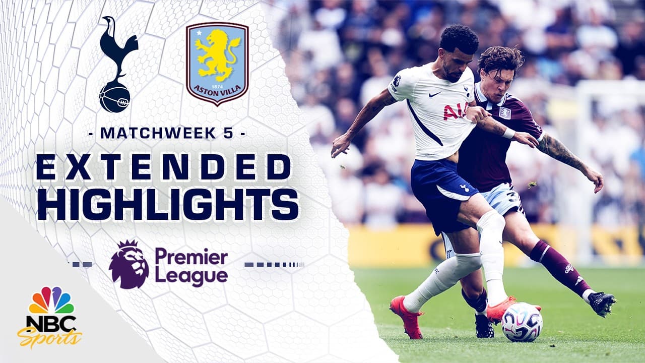 Tottenham Hotspur vs. Aston Villa thumbnail