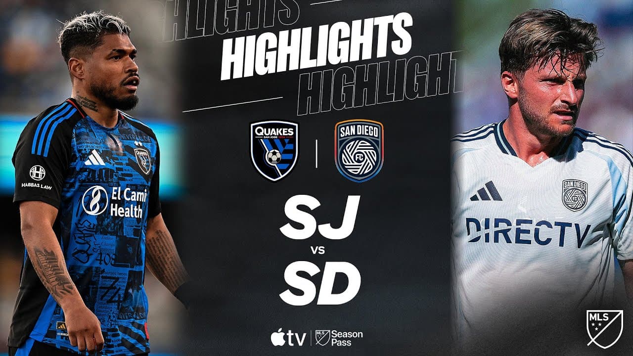 San Jose Earthquakes vs. San Diego FC thumbnail