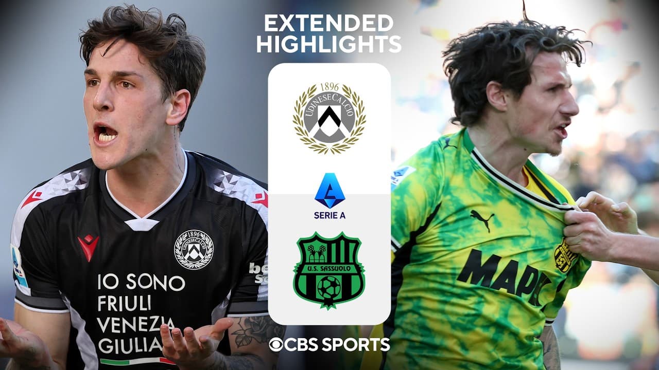 Udinese vs. Sassuolo thumbnail