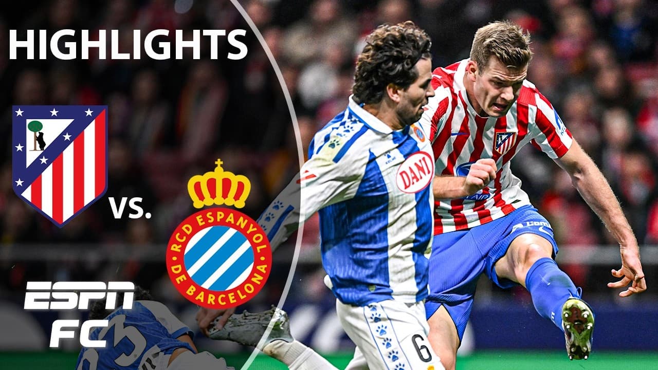 Atletico Madrid vs. Espanyol thumbnail