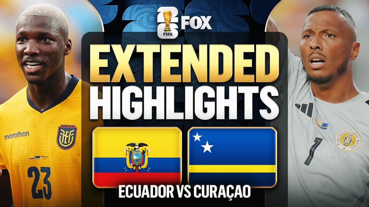 Ecuador vs. Curaçao thumbnail