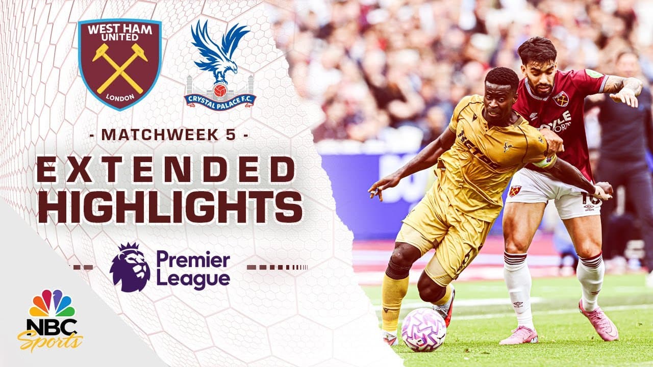 West Ham United vs. Crystal Palace thumbnail