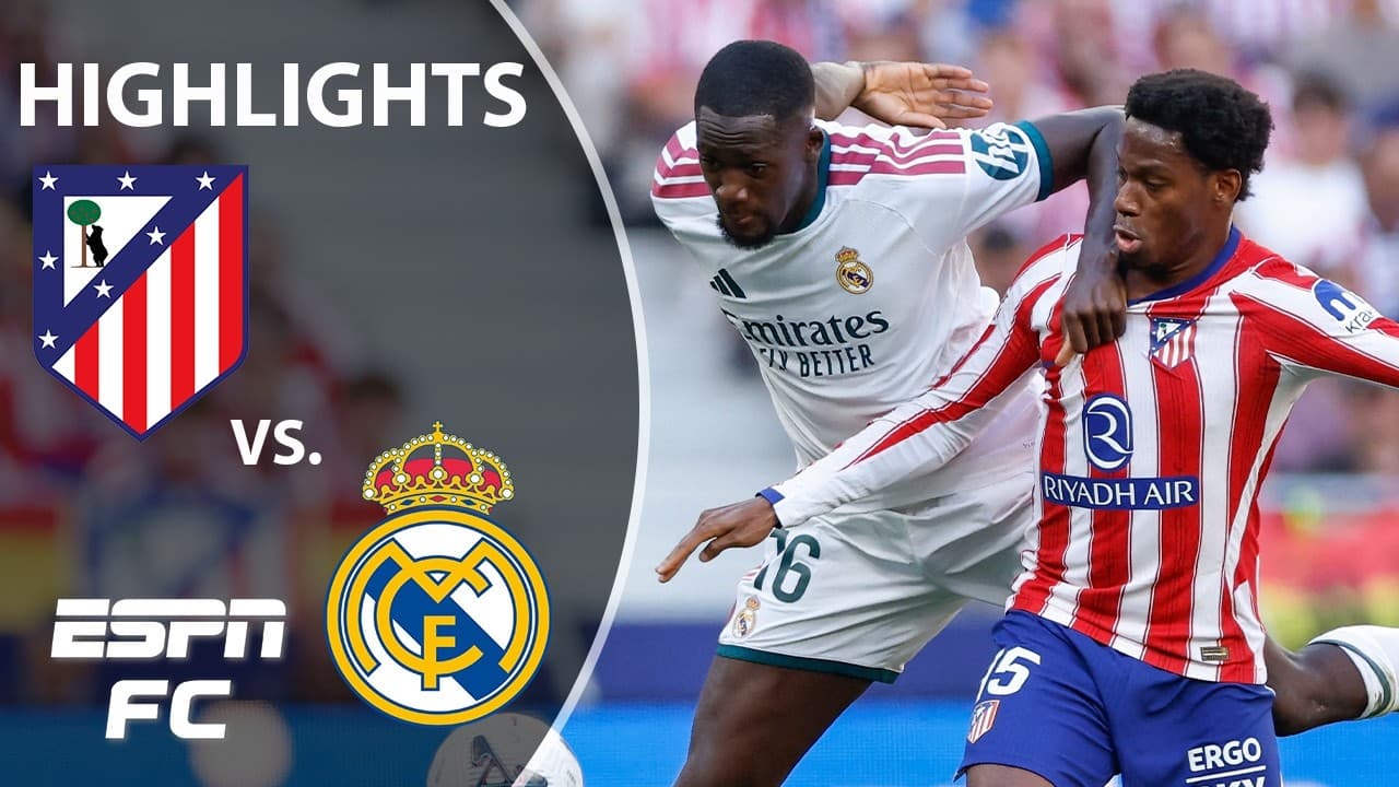 Atletico Madrid vs. Real Madrid thumbnail
