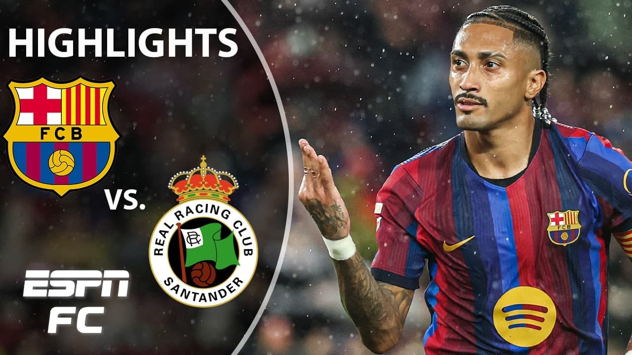Barcelona vs. Racing Santander thumbnail