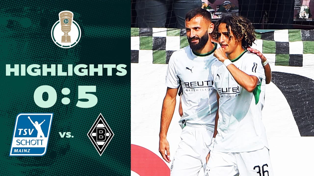 TSV Schott Mainz vs. Borussia M'gladbach thumbnail
