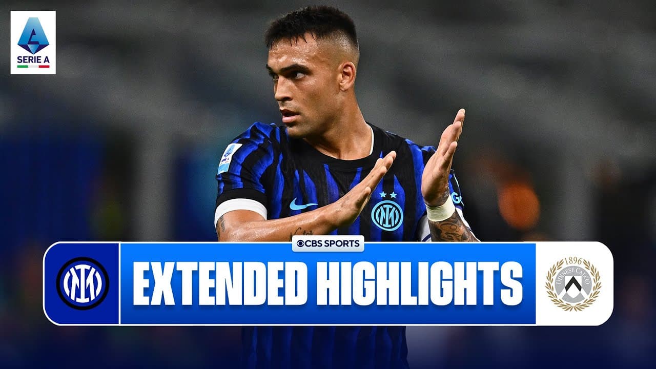 Inter vs. Udinese thumbnail