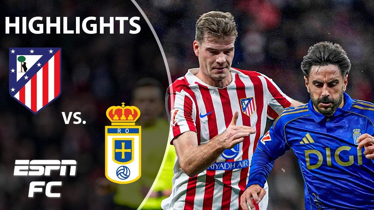 Atletico Madrid vs. Real Oviedo thumbnail