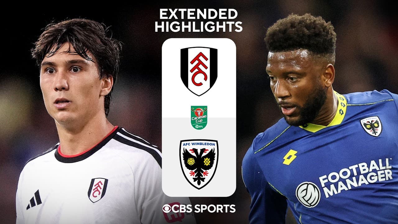 Fulham vs. AFC Wimbledon thumbnail