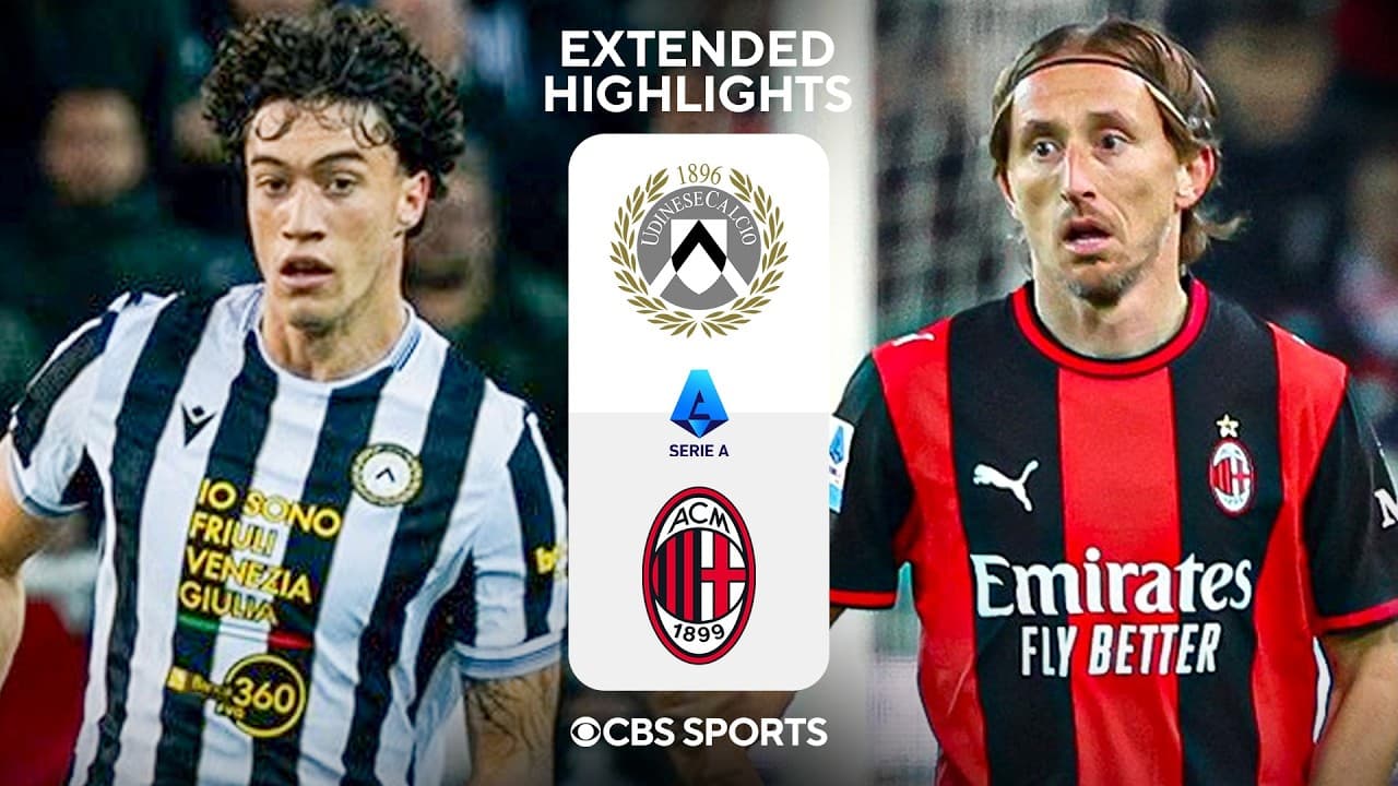 Udinese vs. AC Milan thumbnail