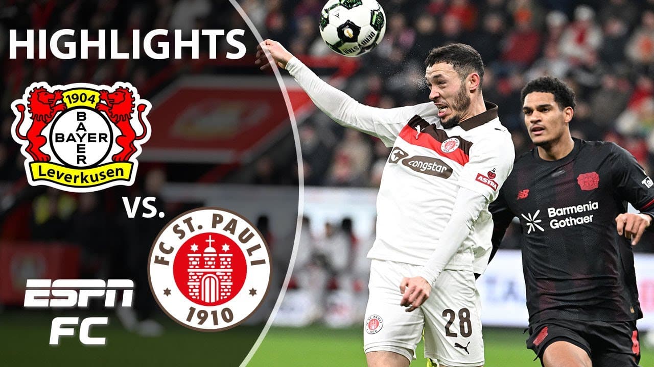 Bayer Leverkusen vs. St. Pauli thumbnail