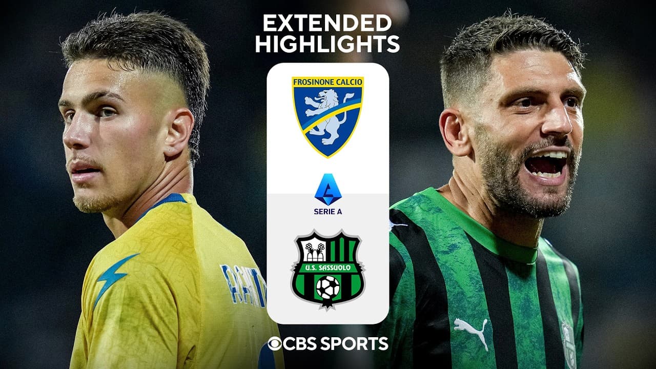 Frosinone vs. Sassuolo thumbnail