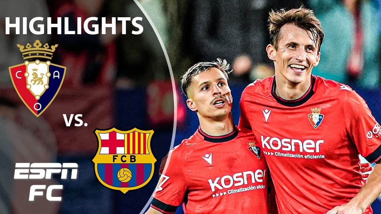 Osasuna vs. Barcelona thumbnail