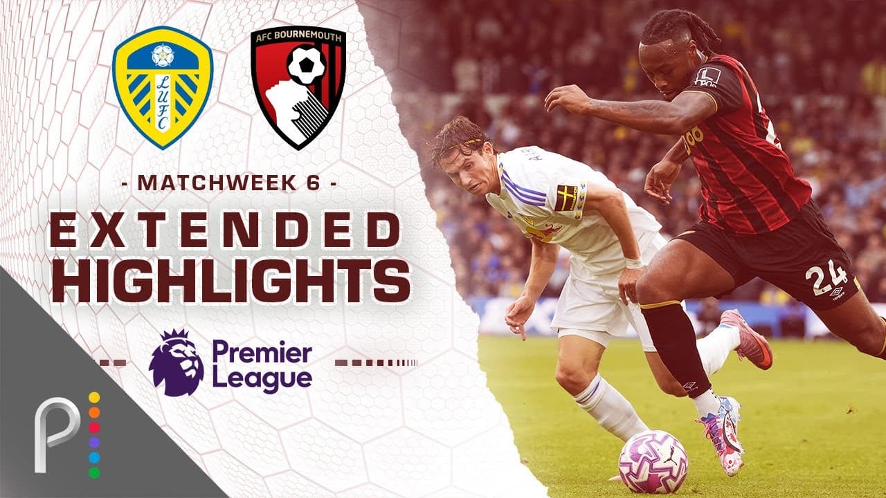 Leeds United vs. Bournemouth thumbnail