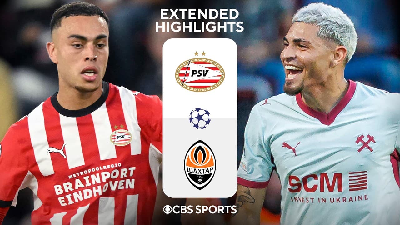 PSV vs. Shakhtar Donetsk thumbnail