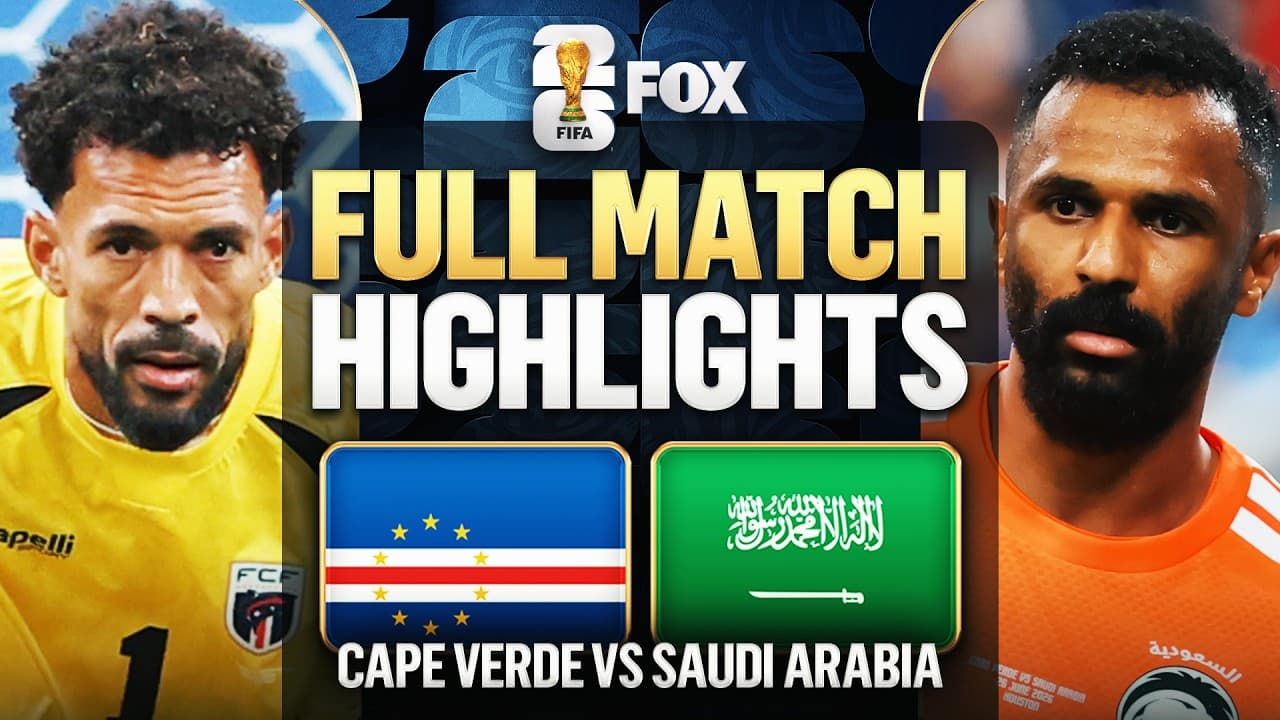 Cape Verde vs. Saudi Arabia thumbnail