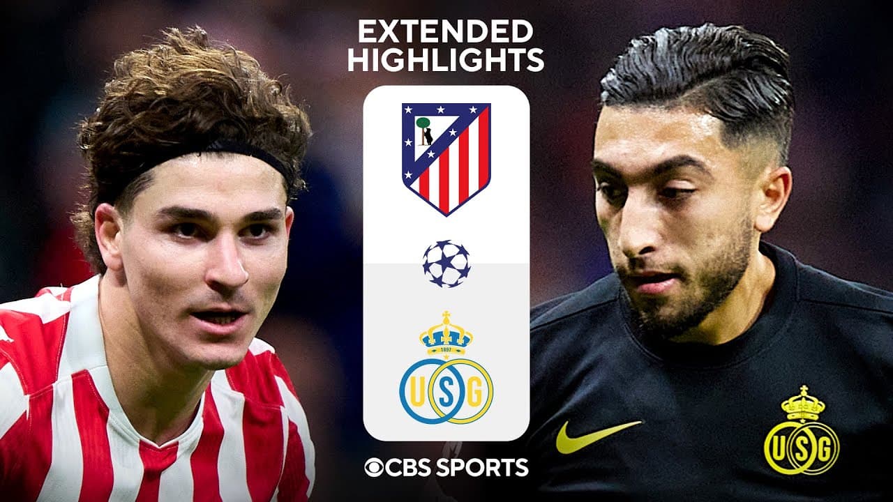 Atlético Madrid vs. Union St-Gilloise thumbnail
