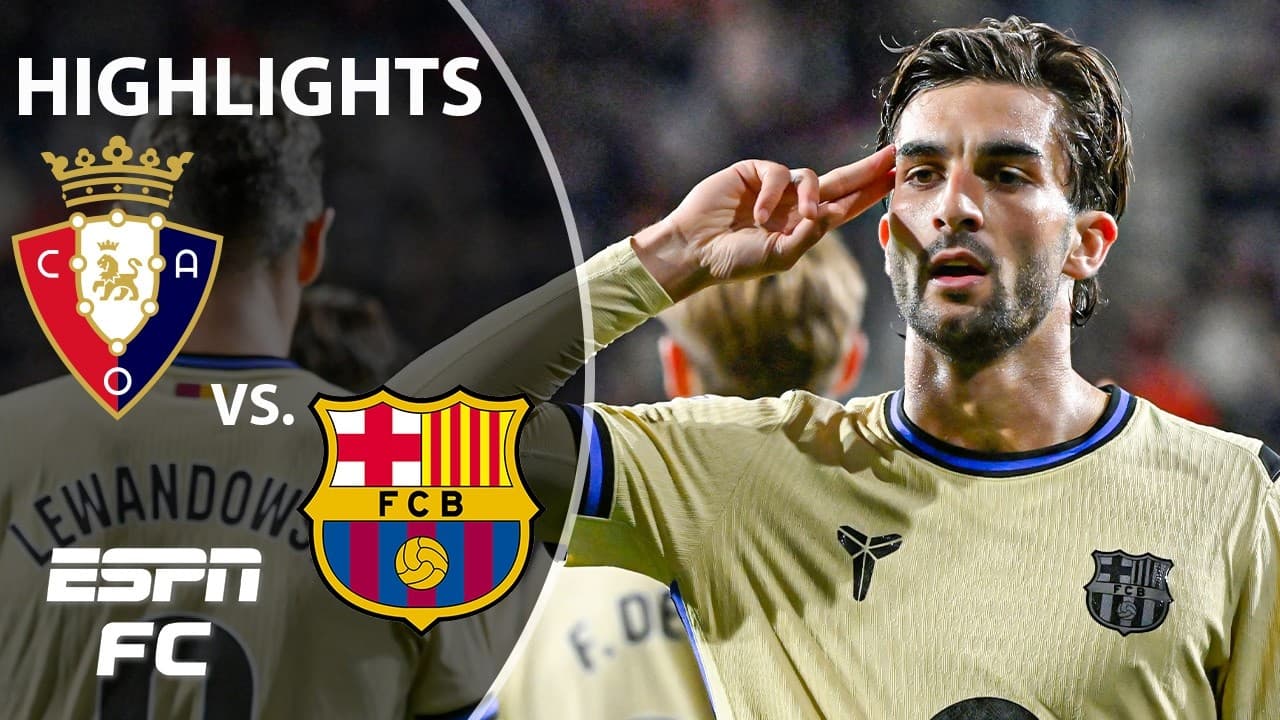 Osasuna vs. Barcelona thumbnail